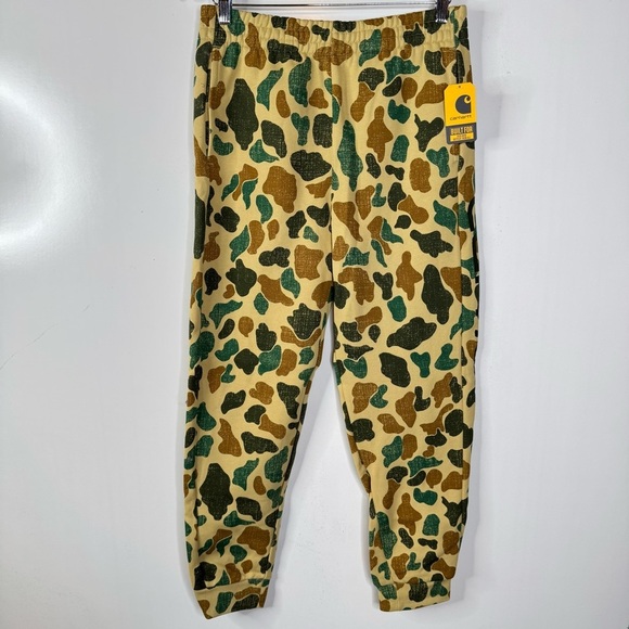 Carhartt Youth Camo Jogger Sweatpants Size Xlarge - Picture 1 of 6